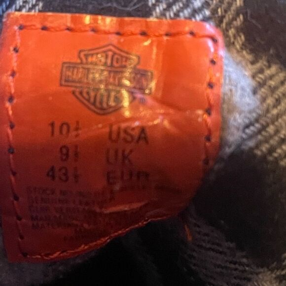 Harley-Davidson boots.  Zippered sz 10.5 main image 6